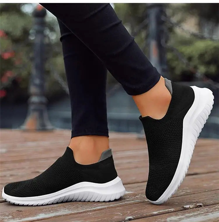 Women's Sneakers Fashion New Shoes Woman Walking Sneakers Women Casual Shoes Slip On Flat Women Sneakers Zapatos De Mujer Buyfinity