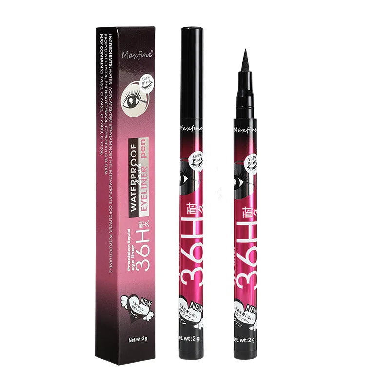 Long Lasting Quick Drying Waterproof Easy To Color Non Smudging Smooth Liquid Eyeliner Buyfinity