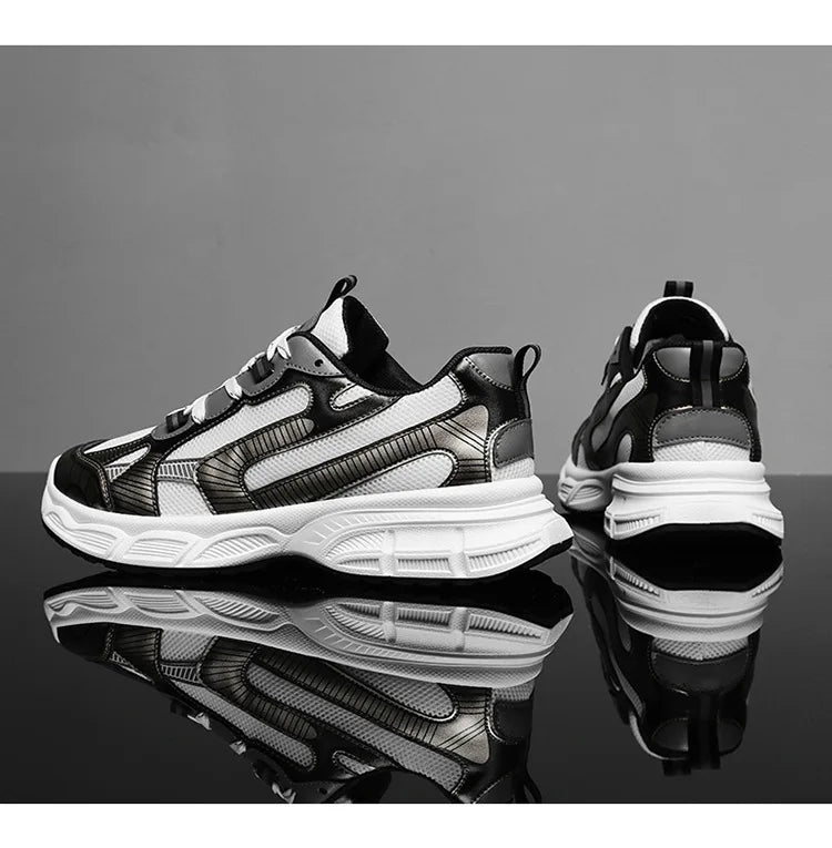 Sneakers Women Trends  Platform Shoes Lightweight Outdoor Sports Shoes Breathable Running Shoes Lace Up Casual Buyfinity