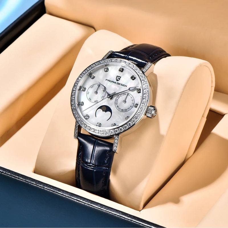 2024 New PAGANI DESIGN Luxury Womens Watches Quartz Watch Fo Women Exquisite Ladies Watch Gift Clock Leather Fashion Reloj Mujer Buyfinity