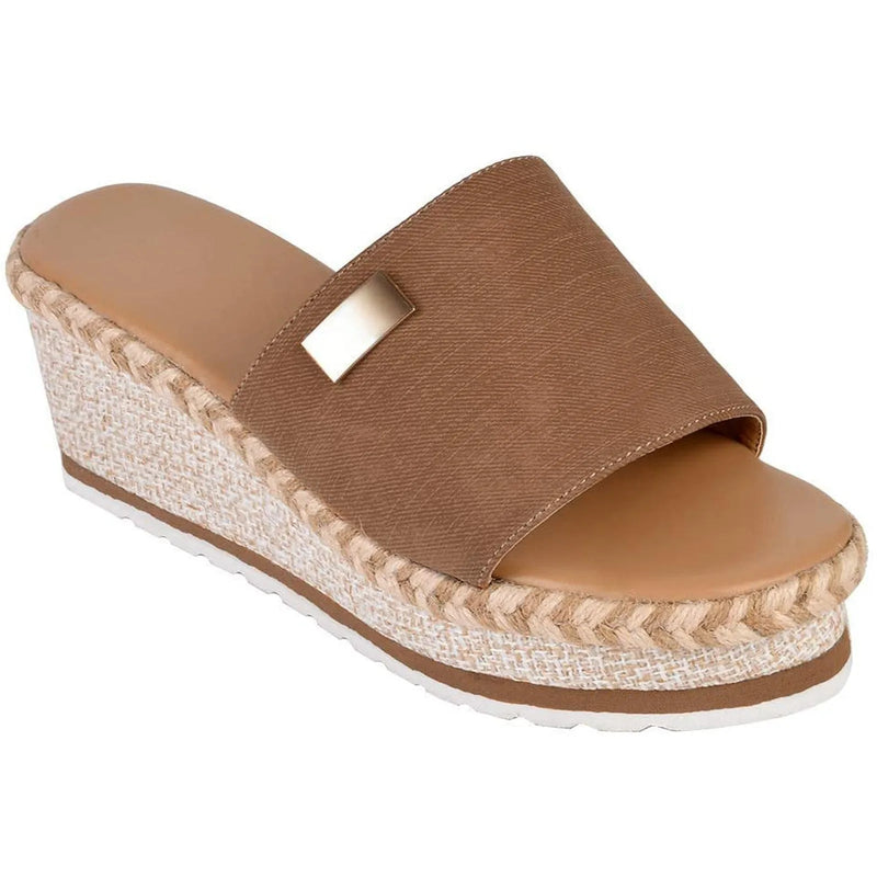 Sandals - Women'S Platform Sandals, Wedge Heel,  Straps, Summer Beach Fashion Sapatos Femininos босоножки летние Sandalias Buyfinity
