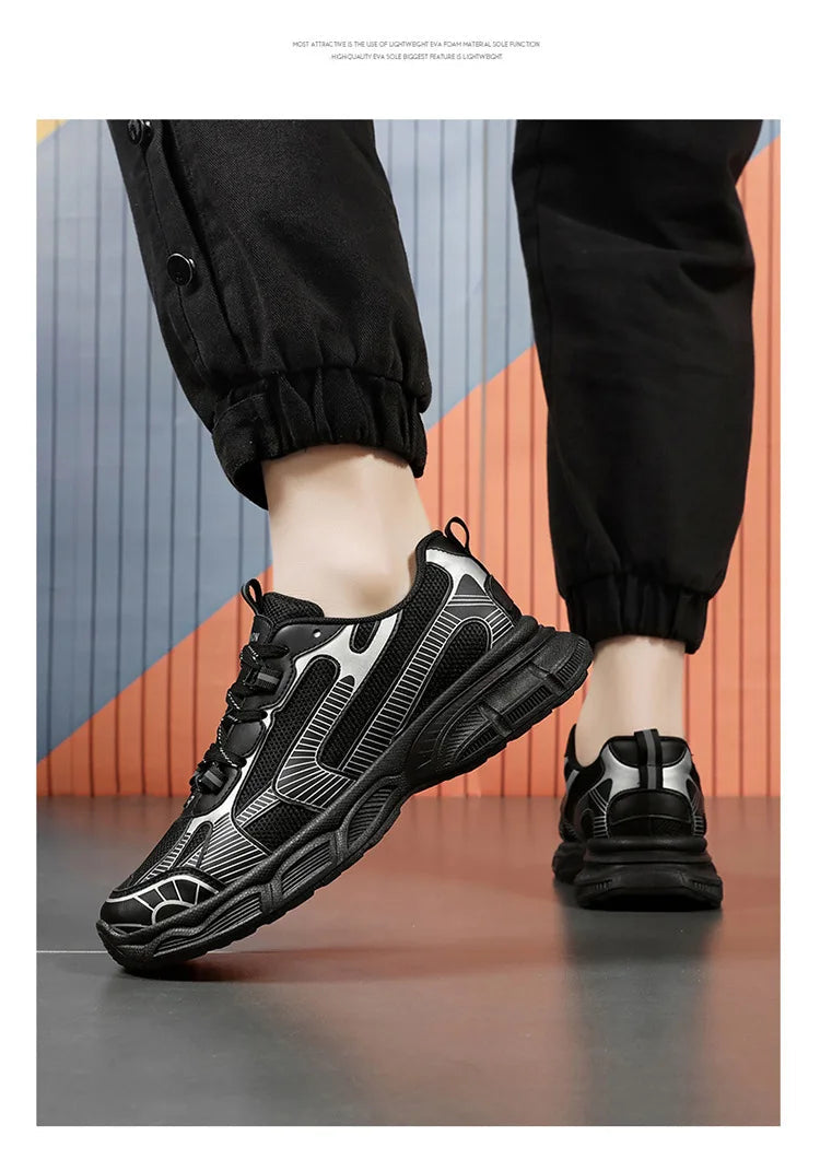Sneakers Women Trends  Platform Shoes Lightweight Outdoor Sports Shoes Breathable Running Shoes Lace Up Casual Buyfinity