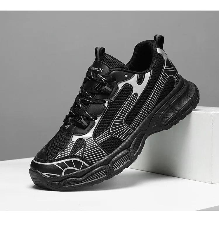 Sneakers Women Trends  Platform Shoes Lightweight Outdoor Sports Shoes Breathable Running Shoes Lace Up Casual Buyfinity