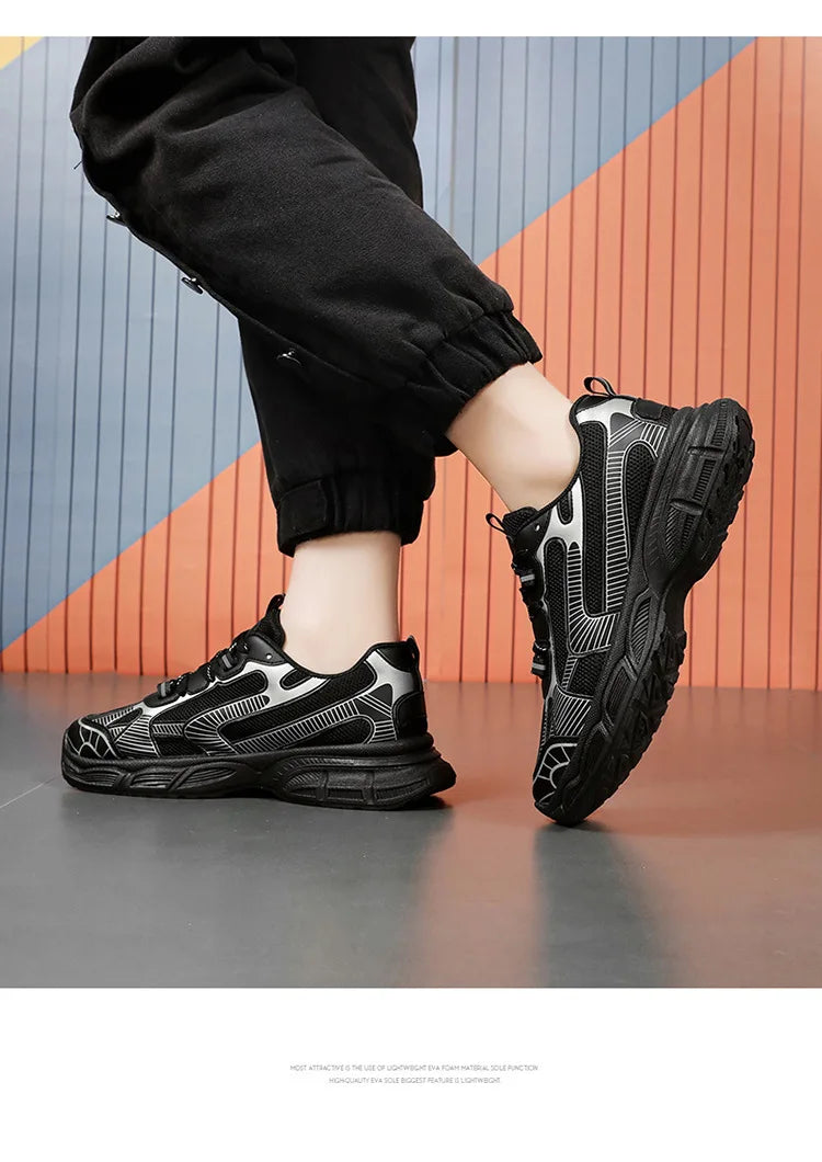 Sneakers Women Trends  Platform Shoes Lightweight Outdoor Sports Shoes Breathable Running Shoes Lace Up Casual Buyfinity