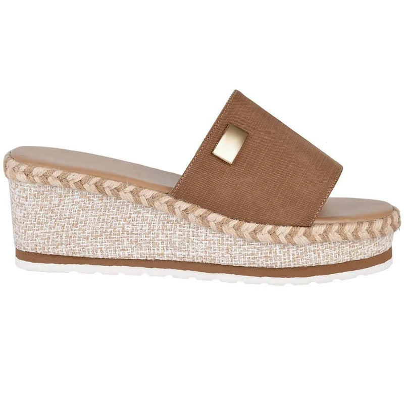 Sandals - Women'S Platform Sandals, Wedge Heel,  Straps, Summer Beach Fashion Sapatos Femininos босоножки летние Sandalias Buyfinity
