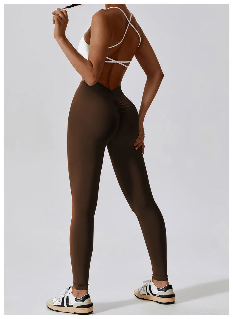 Yoga Pants Rear Rolled buttocks Peach Buttocks Women For Fitness High Waist Long Pants Women Hip Push UP Gym Women's Leggings Buyfinity