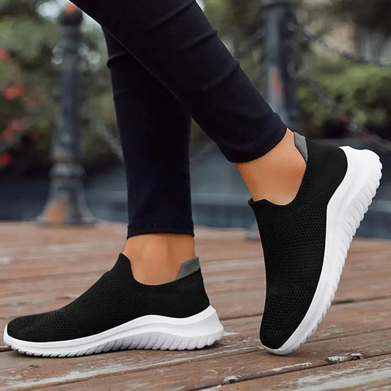 Women's Sneakers Fashion New Shoes Woman Walking Sneakers Women Casual Shoes Slip On Flat Women Sneakers Zapatos De Mujer Buyfinity