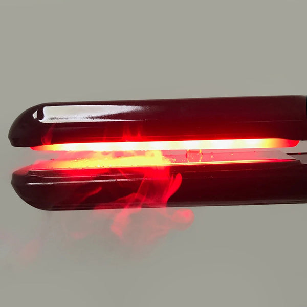 Hair Straightener Ultrasonic Infrared Cold Hair Care Iron Keratin Treatment for Frizzy Hair Recovers the Damaged Hair Flat Irons Buyfinity