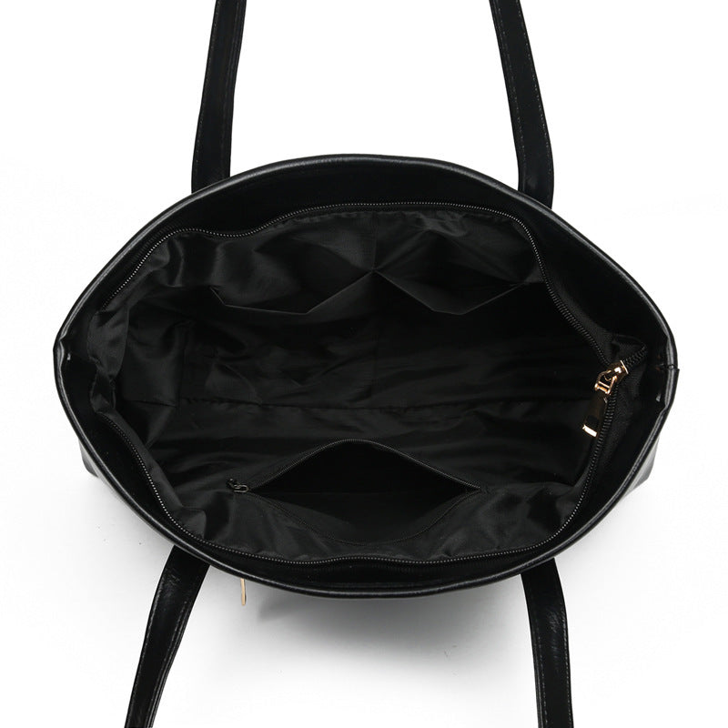 Women's Soft Leather Portable Large Capacity Shoulder Bag Buyfinity