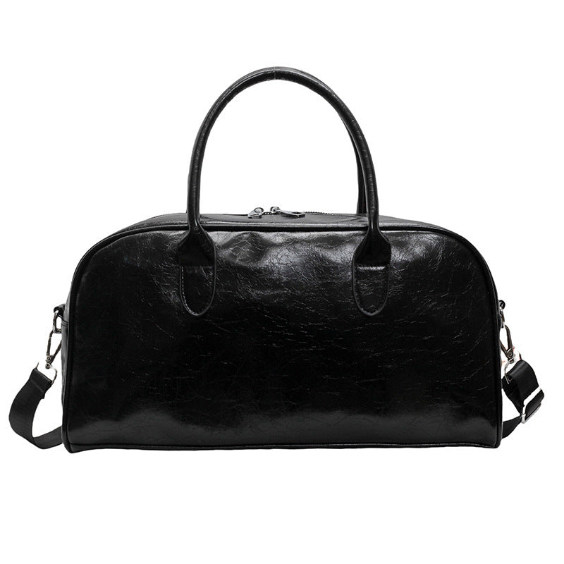 Travel Women's Lightweight Storage PU Leather Large Capacity Outing Luggage Bag Buyfinity